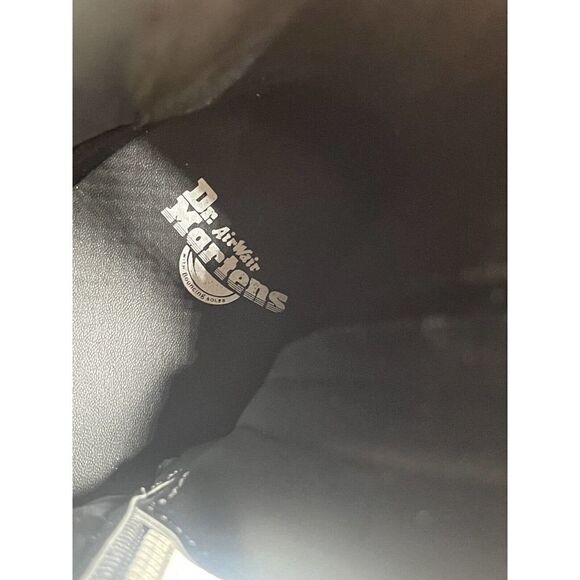 Dr. Martens Womens Black Patent Leather Platform Chelsea Boots Sz 9 US NWOB - Picture 8 of 16